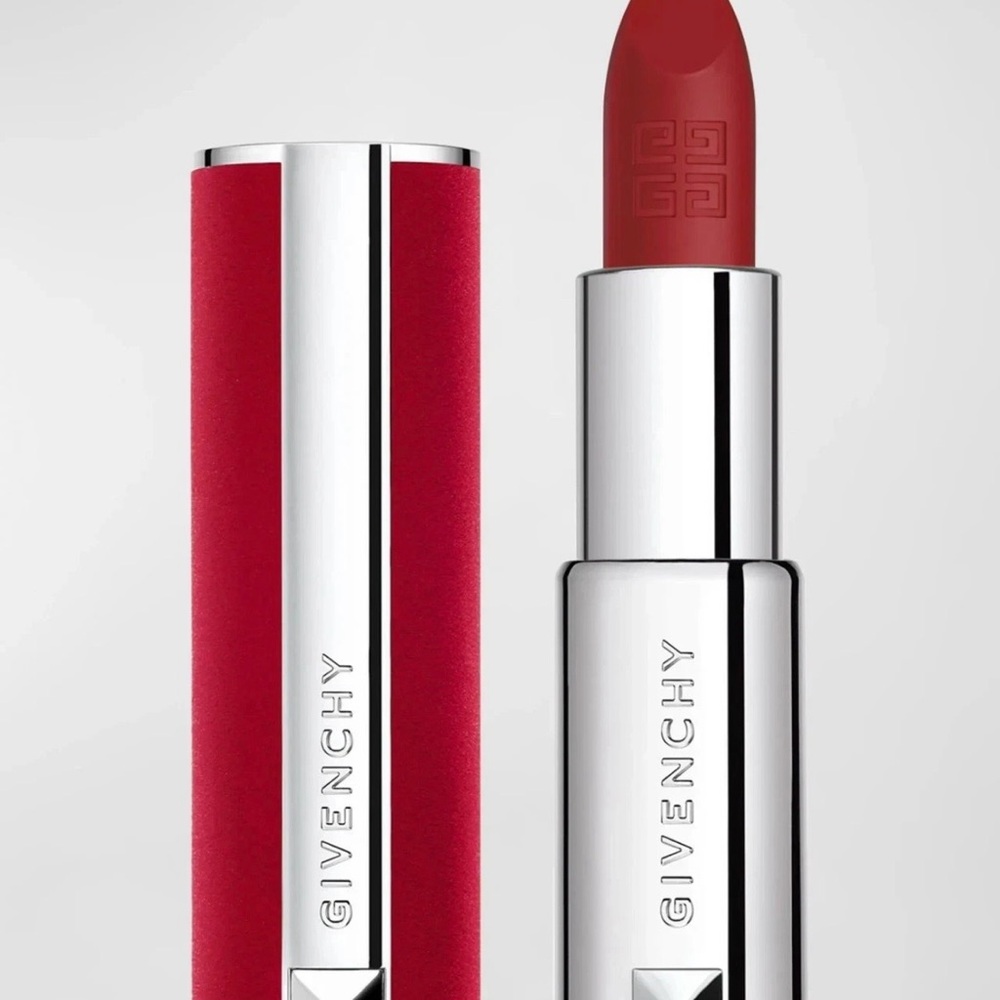 Givenchy Le Rouge Deep Velvet Matte Lipstick In 37 Rouge Graine NWB